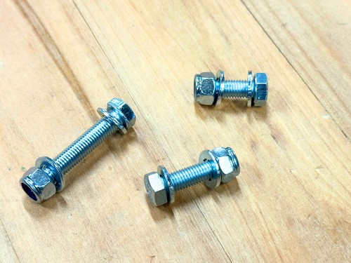 DIN 933 Schraube M7x12, M7x16, M7x20, M7x25 verz. Kl.8 optional Mutter+Scheibe - 第 4/6 張圖片