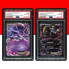 Pokemon PSA 10 SET Umbreon Espeon EX XY9 XY10 042/078 035/080 1st Ed Japanese