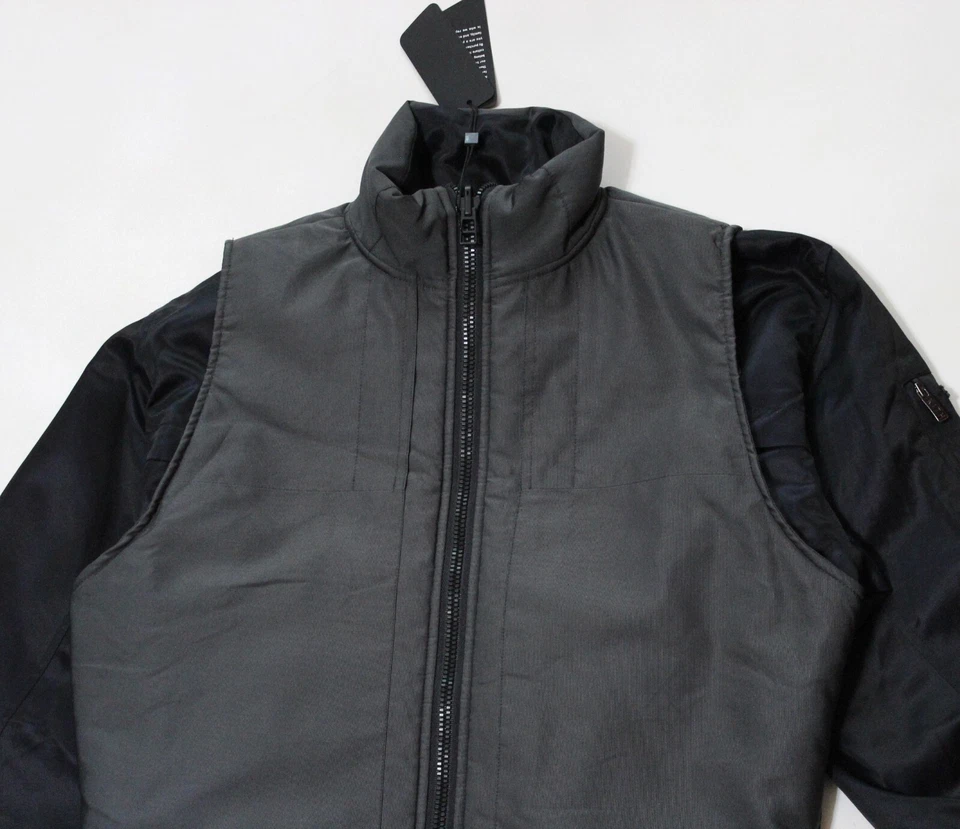 Men's KITH Bomber Jacket Transformer Dark Grey / Dark Blue (size XS/S*) - Image 2 of 4