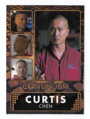 2014 Continuum Seasons 1 & 2 Character Cards H19 Curtis Chen Rewards Card