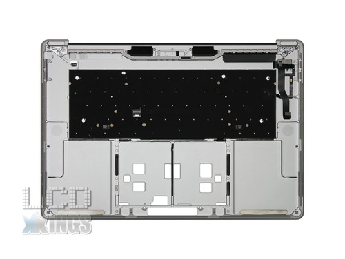 Apple Macbook A1707 UK Keyboard Top Case Assembly Palm Rest Touch Bar Grey - Picture 2 of 2
