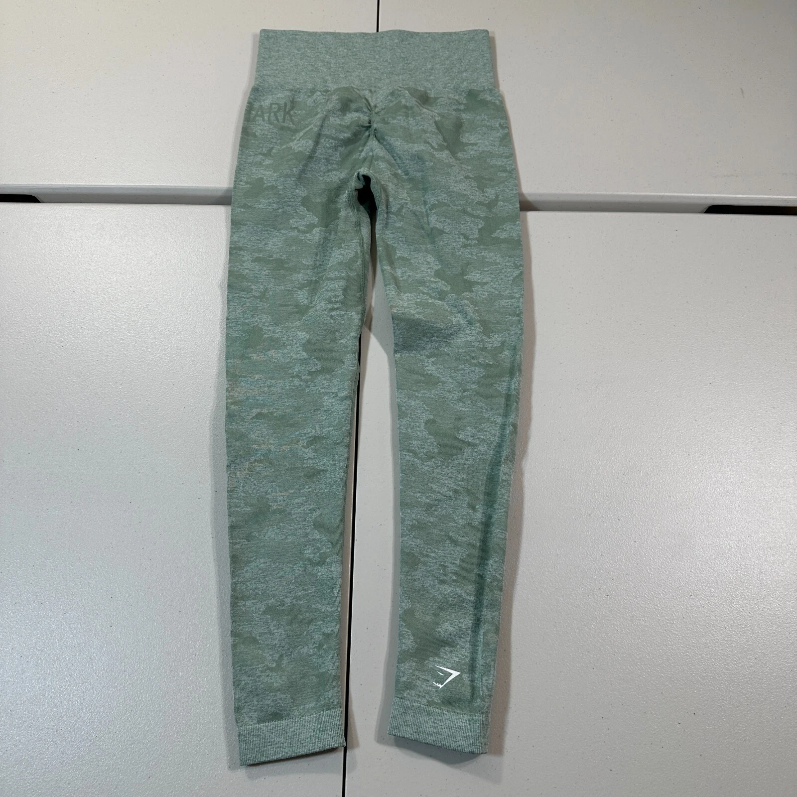 gymshark seamless camo stretch high-waisted activewear leggings