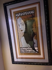 soundgarden poster chuck sperry dallas 2011 Professionally Framed