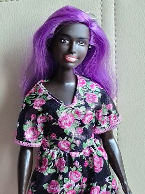 Barbie Puppe Curvy Mattel 2016 Fashenstas Modepuppe Anziehpuppe 