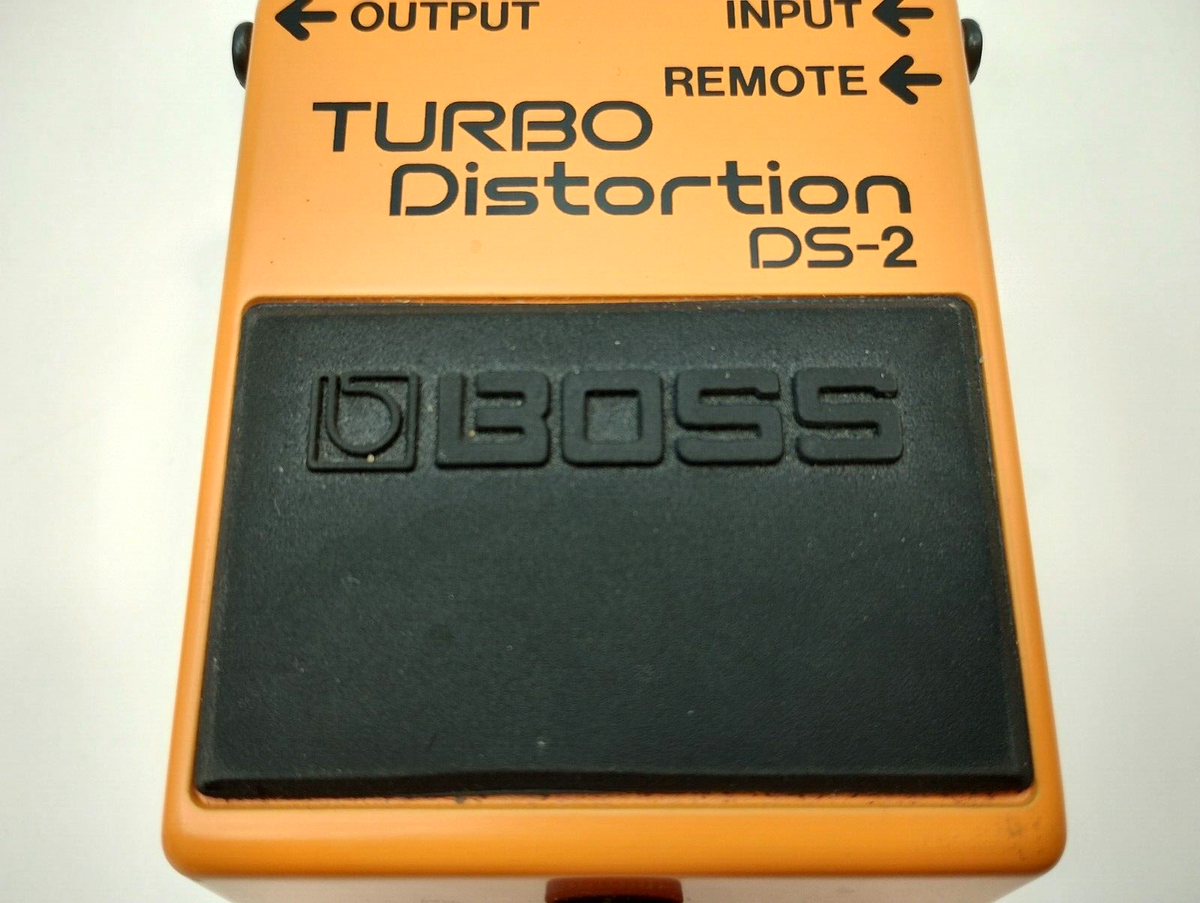 Top Mint】 BOSS DS-2 Turbo Distortion w/Box & Papers MIJ