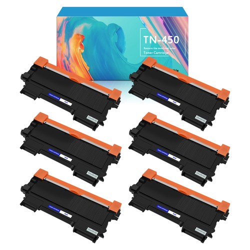 6PK TN450 TN420 Toner For Brother TN-450 DCP-7065 DCP-7065DR DCP-7065DN HL-2130
