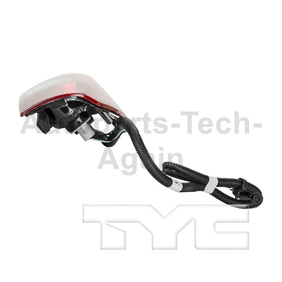 Conjunto de 2 luces traseras izquierda derecha TYC para Chevrolet Colorado 2004-2012 Foto 2 de 4