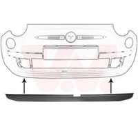 VAN Wezel Spoiler StoßStange Vorne FüR Fiat 500 312_ 1.2 0.9 312 1.4 1604500