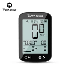 WEST BIKING Odometer Speedometer GPS Waterproof Lightweight MTB Bike Computer