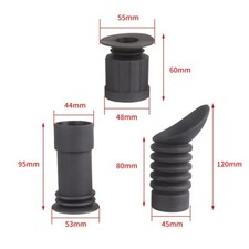 Hunting Eye Cup Eyepiece Protect Flexible Rifle Scope Ocular Rubber Recoil Cover