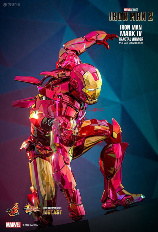 Hot Toys - ホットトイズ アイアンマン・マーク４ フラクタル アーマー MMS792D70 Hot Toys Iron Man 2: Iron Man Mark IV (Fractal Armor) 1/6