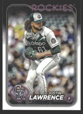 Justin Lawrence #259 2024 Topps Colorado Rockies