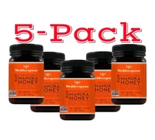 Wedderspoon Manuka Honey KFactor 16 - 5 Pack 17.6 oz Ea - $31 Each!