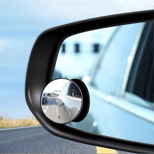 BLIND SPOT MIRROR Car Motorcycle Van Bike Convex Adjustable Wide Angle Convex - Picture 2 of 13