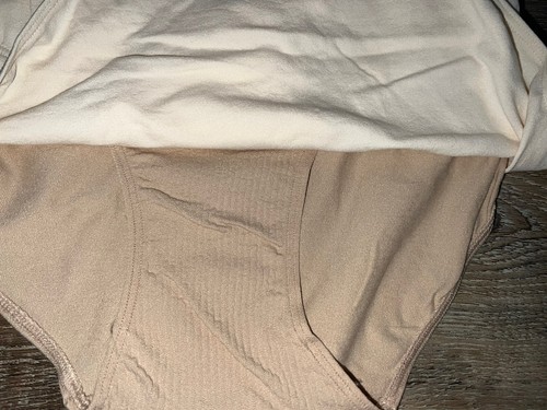 Bali 3-Pair Women's Brief Underwear Panties Stretch Nylon Microfiber (B) ~ 6/7 - Picture 3 of 4