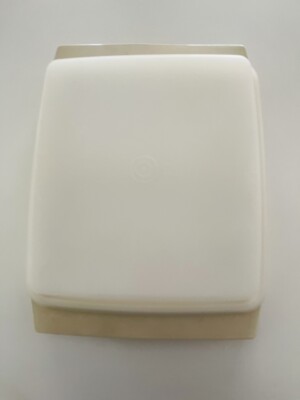 Vintage Tupperware 4 pc Egg Keeper Carrier Holder Trays For 16 Deviled Eggs Tan