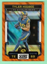 2023 Score Tyler Higbee  Lava 402/565 Rams TE