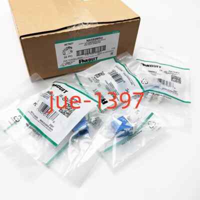 Panduit NetKey NK688MBU Cat6 Keystone Jack Blue Module (Box of 50) Free shipping