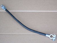 14 1/2 Tractor Battery Cable 2 Gauge Solid Copper Core 14 1/2 Inch 2ga 14 1/2 Tractor Battery Cable 2 Gauge Solid Copper Core 14 1/2 Inch 2ga