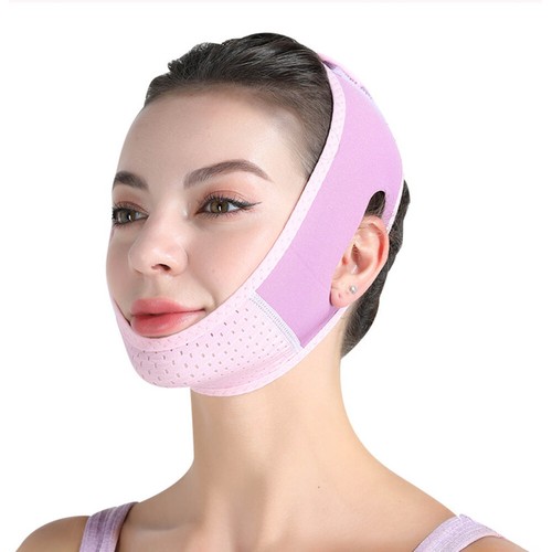 Face V-line Slimming Mask Belt Strap Double Chin Lifting Cheek Firming Band Lift - Picture 14 of 16