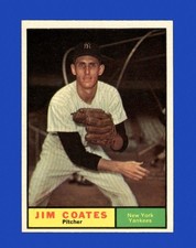1961 Topps Set-Break #531 Jim Coates NR-MINT *GMCARDS*