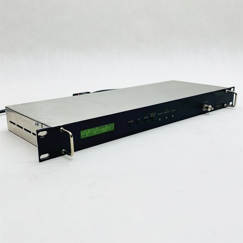 Wavecom Electronics UC4040C 256 Qam Up Converter RF Monitor Signal Modulation
