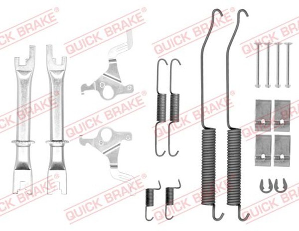 Quick Brake ZubehöRsatz Bremsbacken 105-0036S FüR Renault Alaskan Dci 163 4X4 Up-image