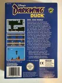 Darkwing Duck Nintendo NES OVP CIB - Sammlerzustand