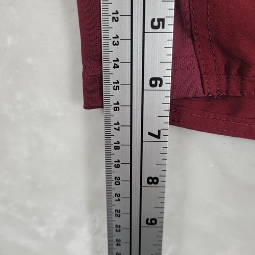 Gym Reapers Shorts Men's Medium Red Maroon Athletic Stretch Gym Workout Active - Picture 4 of 8