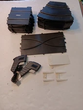 Vintage 1960s, Eldon, 1/32, Straight, Curve, Crossover Slot Car Track, Jumps....