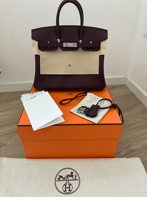 Hermes Birkin 25 Farbe lila NEU 