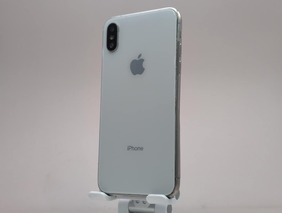 Apple iPhone X A1865 64GB Silver Unlocked W086526 | eBay