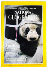 SECRETS OF THE GIANT PANDA BEAR MAR 1986 NATIONAL GEOGRAPHIC MAGAZINE