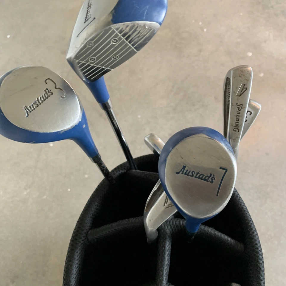Complete set of Austad’s + 3 Os Clubs ⛳ 1,3,5W(3,4,5,6,7,8,9,S,P) Putter+Bag-RH - Image 4 of 4