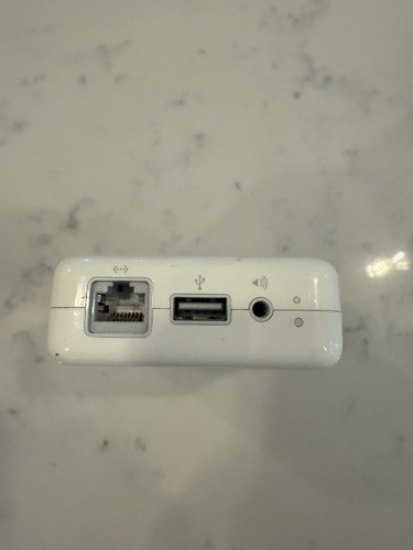Stacja bazowa Apple AirPort Express Wi-Fi - model A1264 - wyjście audio Ethernet USB - Zdjęcie 2 z 3