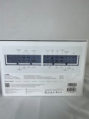 iVANKY FusionDock Max 1 VCD10 Black 40Mbps Data Transfer Laptop Docking Station - 第 11/12 張圖片