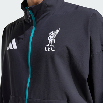 adidas Liverpool FC Z.N.E. Anthem Jacket Black JZ0138 Japan Size