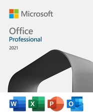 MS Office Pro 2021 - One-Time Purchase - Lifetime - Physical card & Code