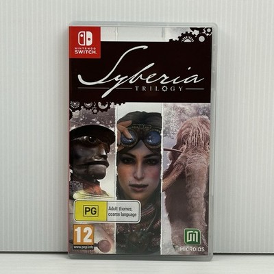 Nintendo Switch Syberia Trilogy Rare Physical Release Graphic Adventure Game