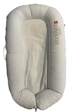 Dock A Tot Deluxe Plus Dock Baby Lounger 0-12 Months White