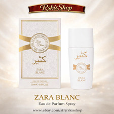New Women's MINI ZARA BLANC Eau de Parfum Spray 25ml - 0.9 fl oz