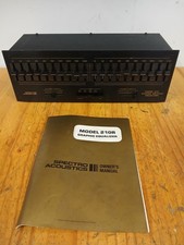 Spectro Acoustics 210 Stereo Equalizer Excellent
