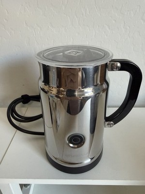 Nespresso Aeroccino Plus Milk Frother Silver Chrome Model 3192 - T