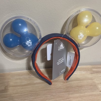 Disney Parks Light-Up Mickey Balloon Ears Headband Play Park Official Rare HTF