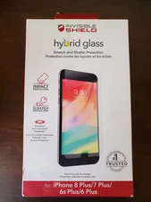 ZAGG Hybrid Glass Iphone 6+ 6s+ 7+ 8+ Invisible Shield Screen Protector