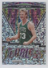 2020-21 Panini Prizm Fearless Fast Break Prizm Larry Bird #4 HOF 5l1
