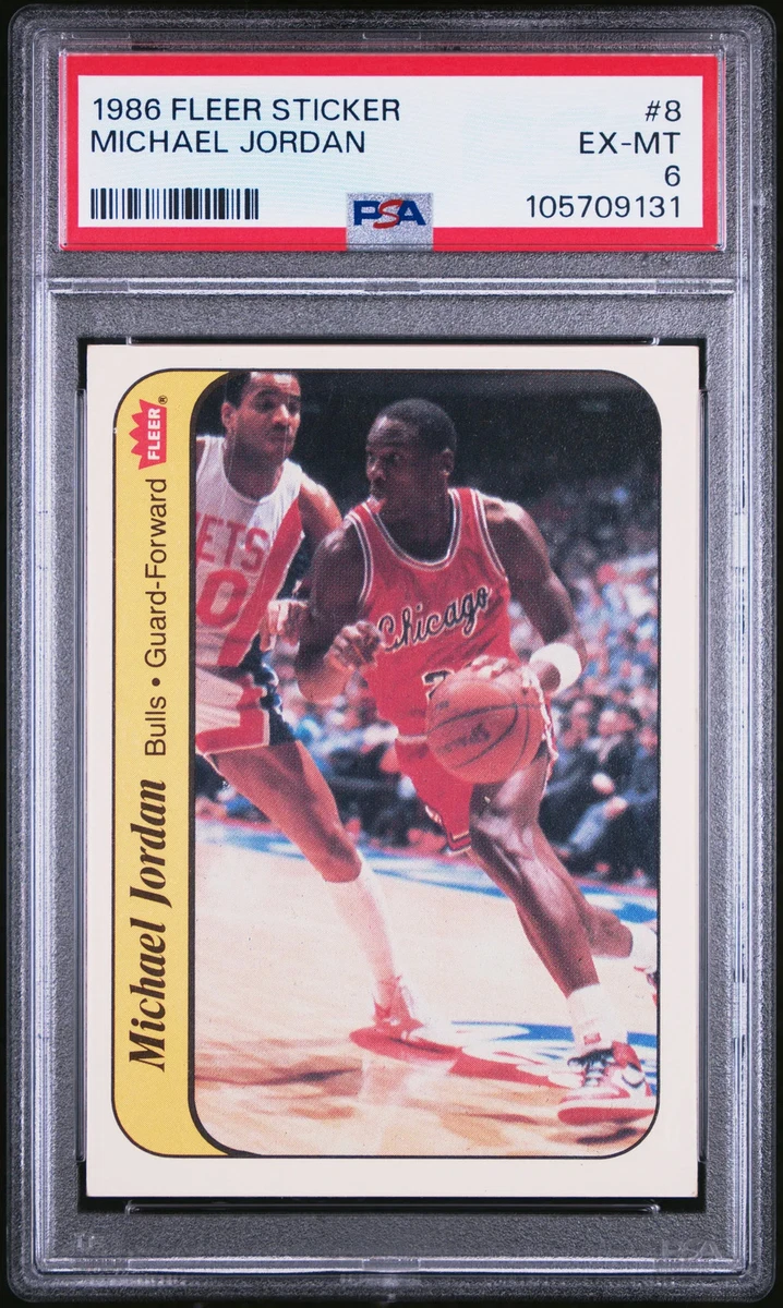 Fleer Michael Jordan Basketball 1986-87 Season Sports Trading