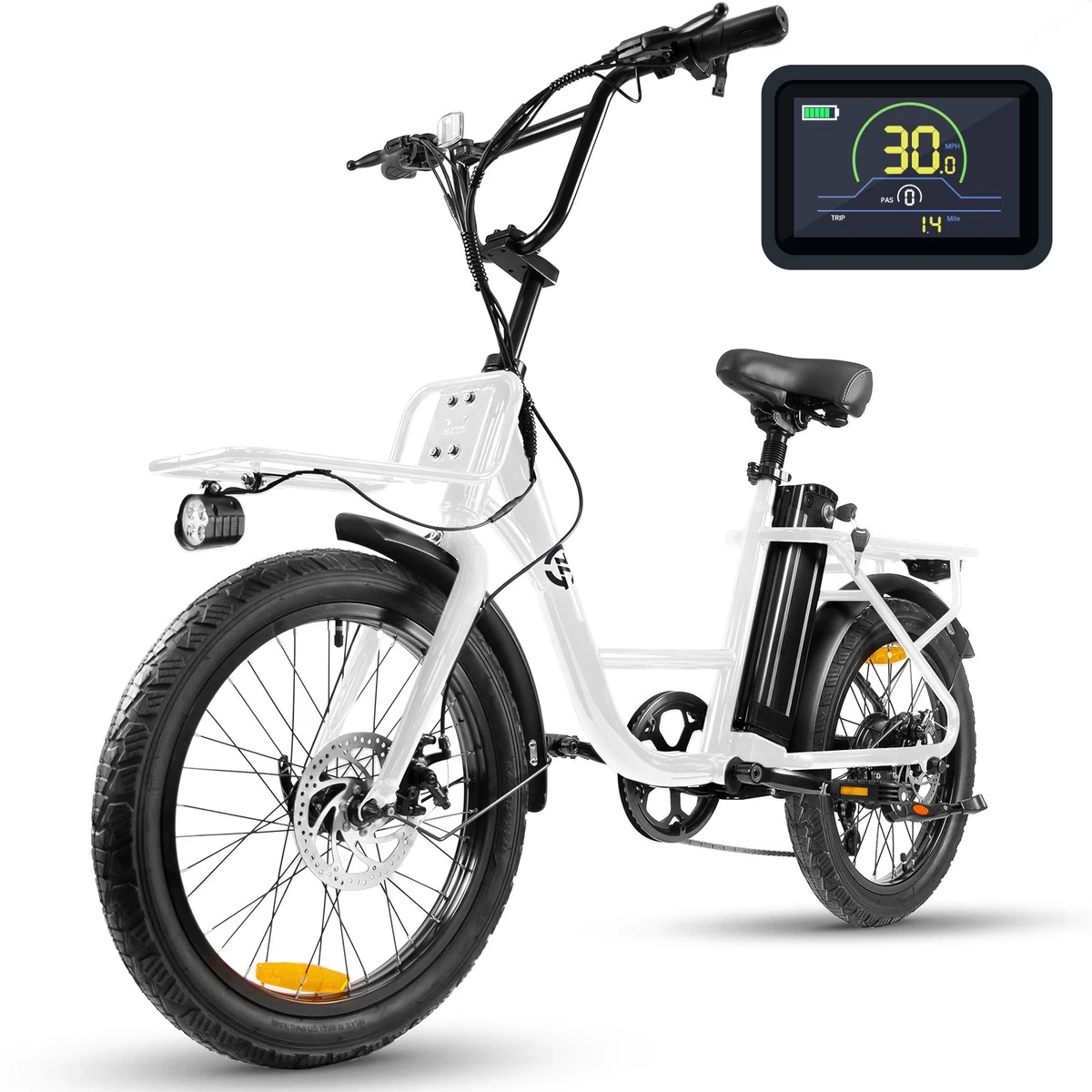 Vélo électrique Pliant 20 Pouces Cheevalry C20-E PRO - 48V 20Ah - Autonomie Jusqu'à 180km