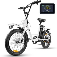 1000W 48V 20in Electric Bike For Adult 10AH 26MPH 32Miles City Commuting E-bike