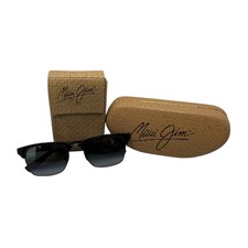 Maui Jim Kawika Square Sunglasses w/ Case Cleaning/Repair Kit